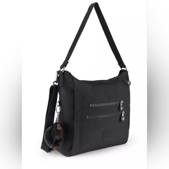 Kipling Handbags - KIPLING BAG BLACK CROSSBODY & SHOULDER NEW MEDIUM PURSE BELAMMIE